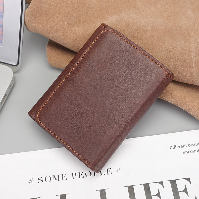 Premium Multi-Functional Men's Leather Wallet & Credit Card Holder