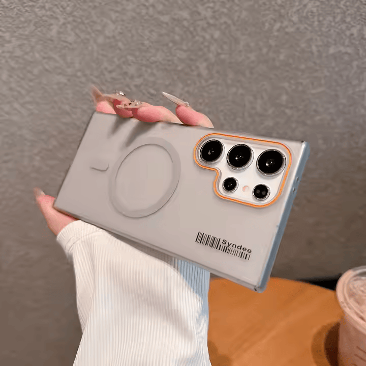 Matte Back Cover Magnetic Phone Case Cover for Samsung Series Ultra PC