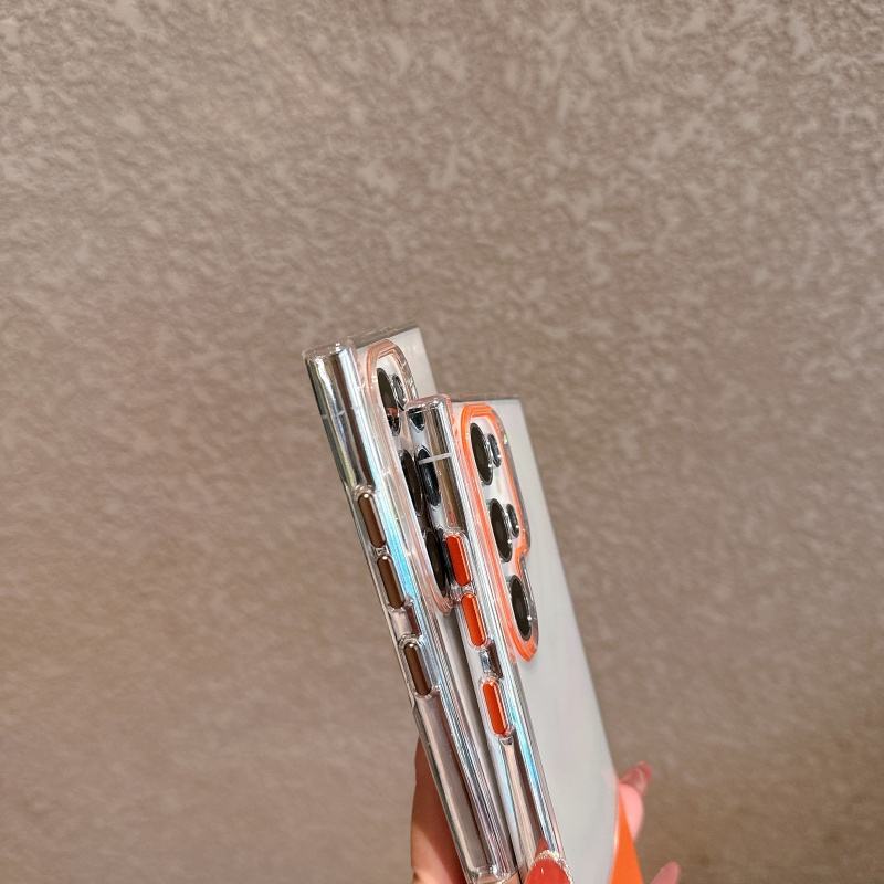 Back Cover Case for Samsung Galaxy S Series  Shockproof Protective Versatile Detachable Mag-Safe Case