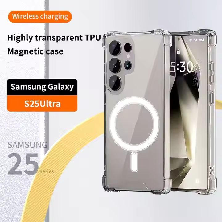 Crystal Clear Anti-Yellow Case for Samsung Galaxy Series – Shockproof & Slim Fit